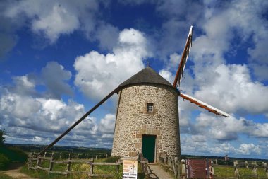 Moidrey Değirmeni Normandiya, Fransa