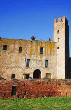 Montagnana 'daki San Zeno Kalesi, Veneto, İtalya