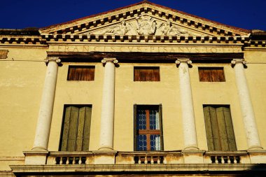 Montagnana 'daki Pisani Sarayı, Veneto, İtalya
