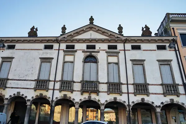 İtalya, Veneto, Montagnana 'daki Vittorio Emanuele Meydanı 2.