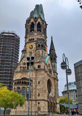 Kaiser Wilhelm Memorial Church in Berlin Germany clipart