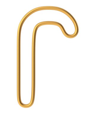 Noel çizgisi sanatı. Noel şeker kamışı. 3B illüstrasyon.