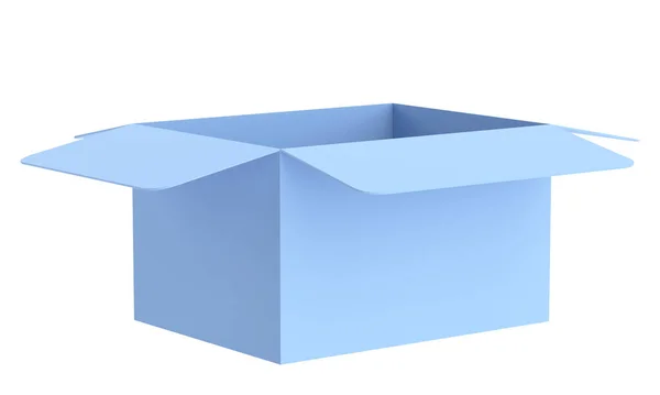 Offene Box Illustration — Stockfoto