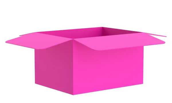 Offene Box Illustration — Stockfoto