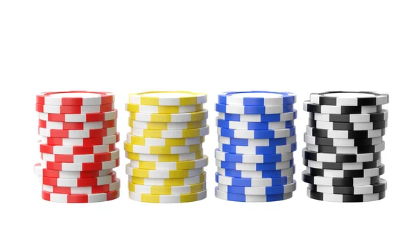Casino Chip Casino Token Chip Illustration — Stock Photo, Image