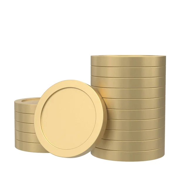 Coin Golden Coin Coin Stack Illustration — Stock Photo, Image