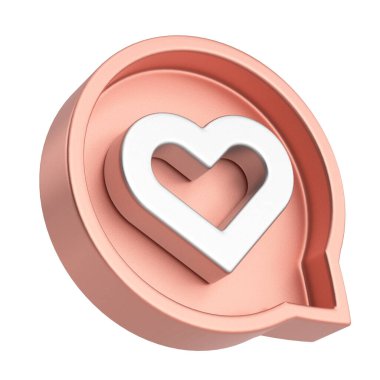 3D, ikon gibi. Üç boyutlu simge. 3B illüstrasyon.