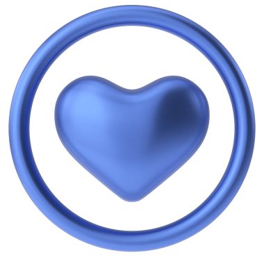 3D, ikon gibi. Üç boyutlu simge. 3B illüstrasyon.