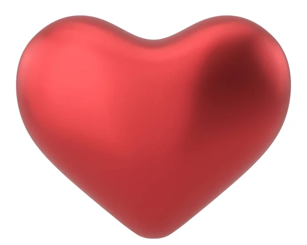 Τρισδιάστατη Καρδιά Διακόσμηση Κάρτας Αγίου Βαλεντίνου Απεικόνιση — Φωτογραφία Αρχείου