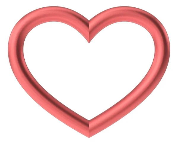 Serce Walentynkowa Dekoracja Kart Ilustracja — Zdjęcie stockowe