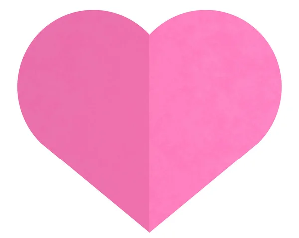 Heart Paper Valentine Card Decoration Illustration — Stock Photo, Image