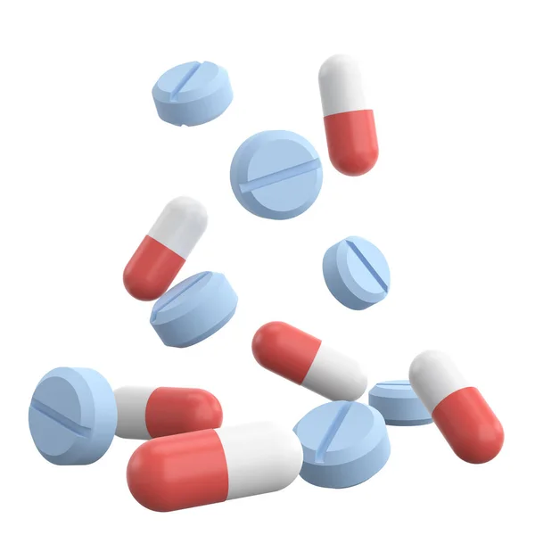 Geneeskunde Drug Illustratie — Stockfoto