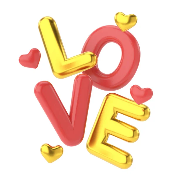Love Valentine Decoration Illustration — Stock Photo, Image
