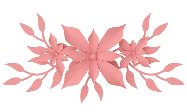 ดอกไม กระดาษ ปแบบ — ภาพถ่ายสต็อก