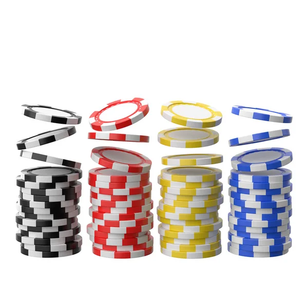 Casino Chips Chip — Stock Photo, Image