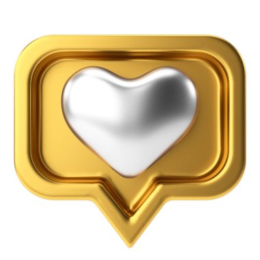 3D, ikon gibi. Üç boyutlu simge. 3B illüstrasyon.