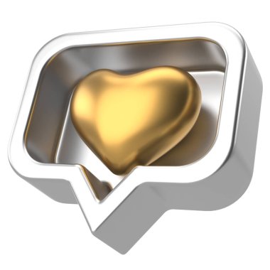 3D, ikon gibi. Üç boyutlu simge. 3B illüstrasyon.