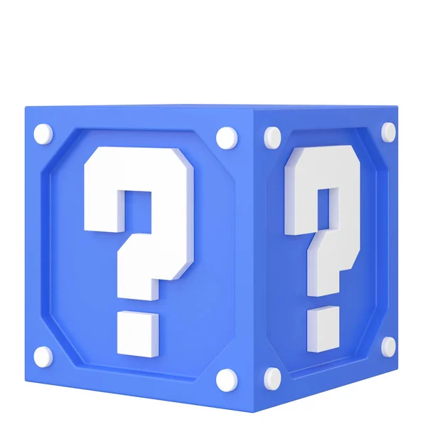 stock image Mystery box. Lucky box. 3D illustration.