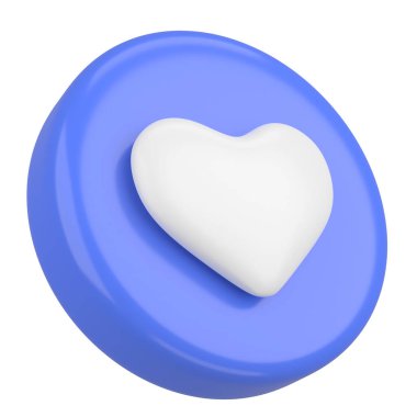 3D, ikon gibi. 3B illüstrasyon.