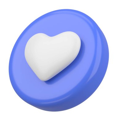 3D, ikon gibi. 3B illüstrasyon.