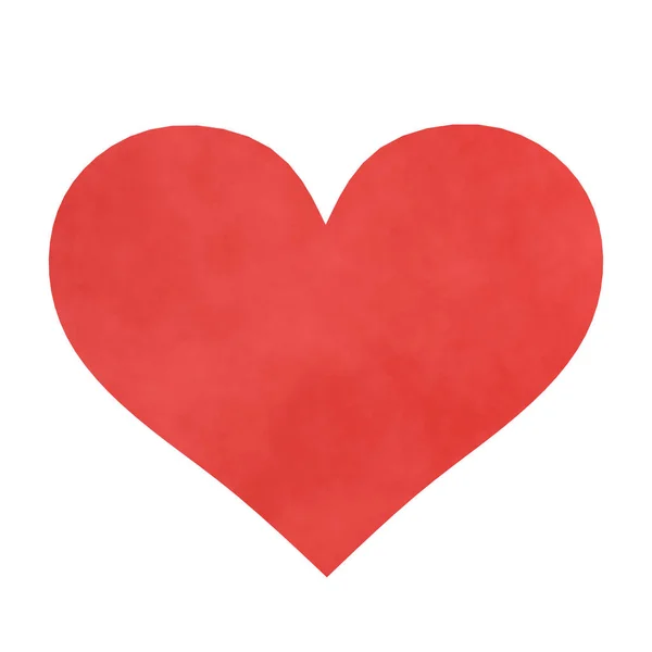 Forme Coeur Illustration Élément Valentine — Photo
