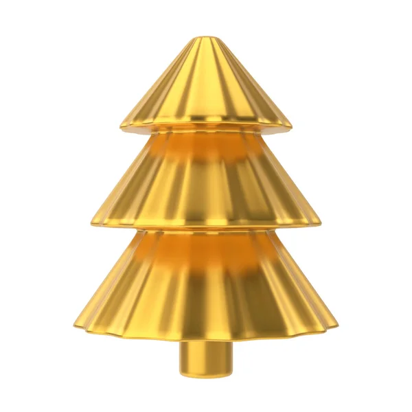 クリスマスツリー トウモロコシ 3Dクリスマス要素 — ストック写真
