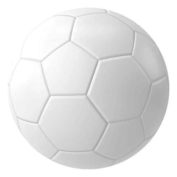 フットボールだ サッカー 3Dイラスト — ストック写真