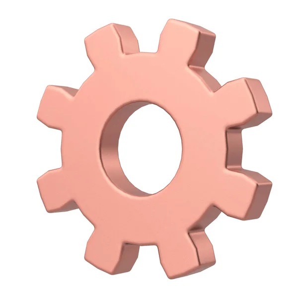 Gear Setting Icon Illustration — Stock Photo, Image