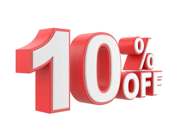 Ten Percent Sale — Stock Photo, Image