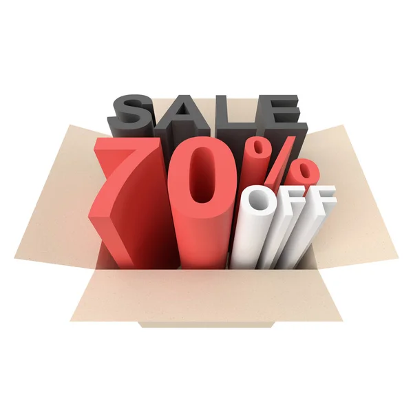 Seventy Percent Sale — Stock Photo, Image