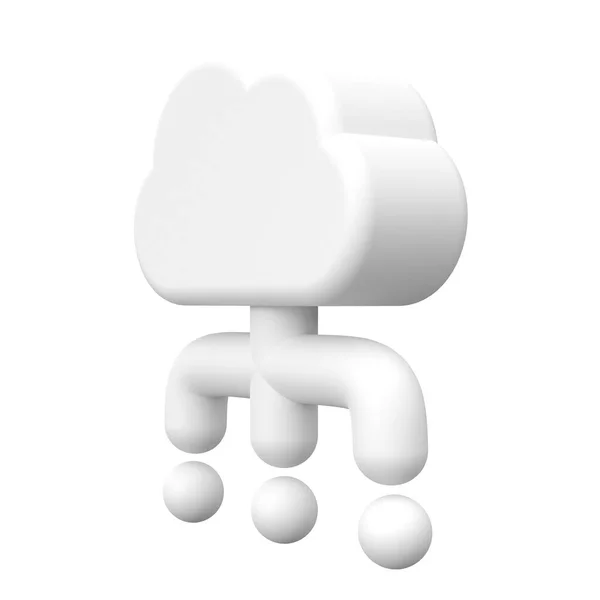 Cloud Network Prvek — Stock fotografie