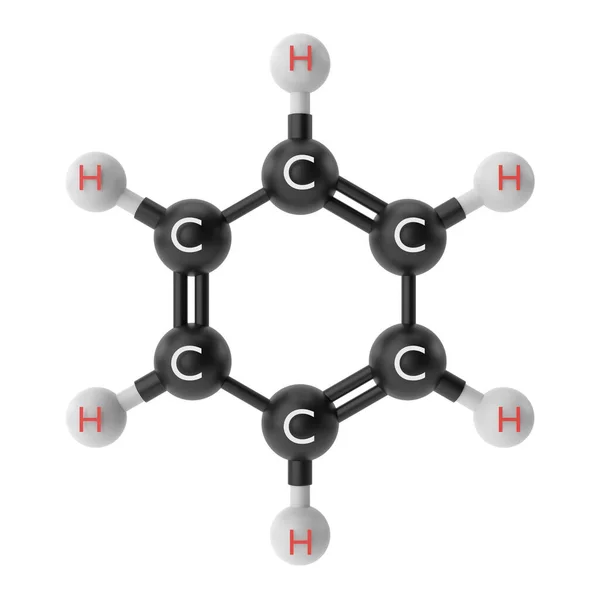 C6H6 화학식 — 스톡 사진