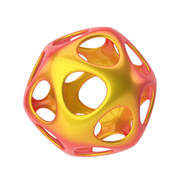 3D幾何学的形状 3Dイラスト — ストック写真