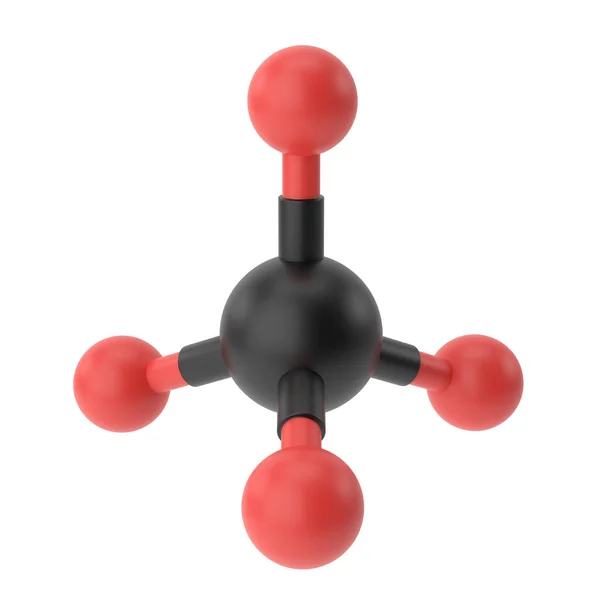 Ch4 Methan Chemische Formel Chemische Struktur Illustration — Stockfoto