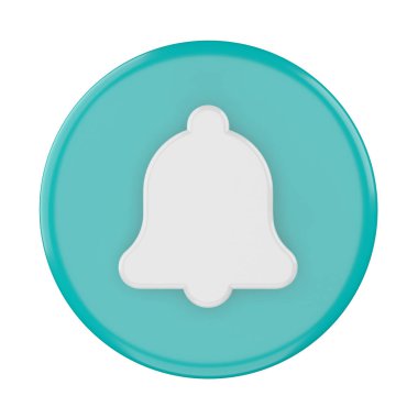 3D abone simgesi. Üye olma düğmesi. 3B öge.