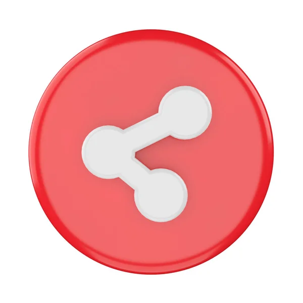 Share Icon Share Button Element — Stock Photo, Image