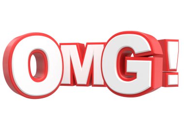 - Aman Tanrım! 3D OMG kısaltması.