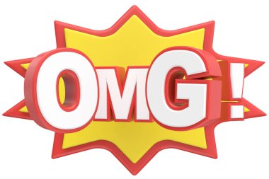 - Aman Tanrım! 3D OMG rozeti.