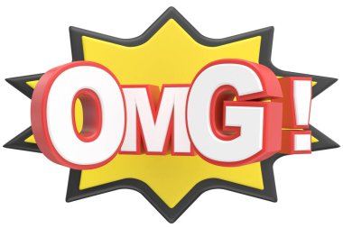 - Aman Tanrım! 3D OMG rozeti.