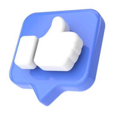 3D, ikon gibi. 3B illüstrasyon.