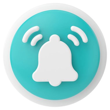 Üye simgesi. Üye olma düğmesi. 3B illüstrasyon.