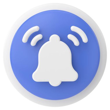 Üye simgesi. Üye olma düğmesi. 3B illüstrasyon.