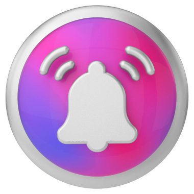 Üye simgesi. Üye olma düğmesi. 3B illüstrasyon.