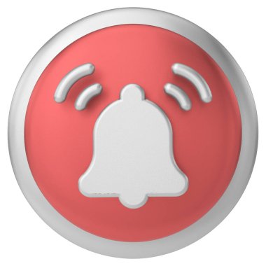 Üye simgesi. Üye olma düğmesi. 3B illüstrasyon.