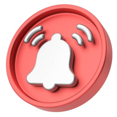 Üye simgesi. 3B illüstrasyon.