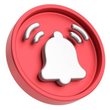 Üye simgesi. Üye olma düğmesi. 3B illüstrasyon.