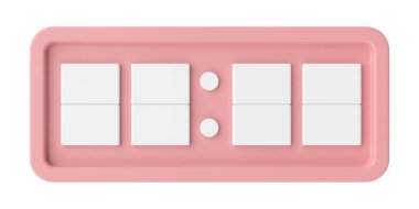 Üç boyutlu skor tabelası. Zaman etiketi.