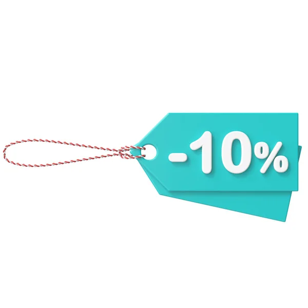 Verkauf Zehn Prozent Verkauf Ausverkauf — Stockfoto