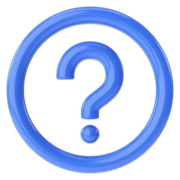 Question Mark Sign Question Icon Illustration — Stock Photo, Image