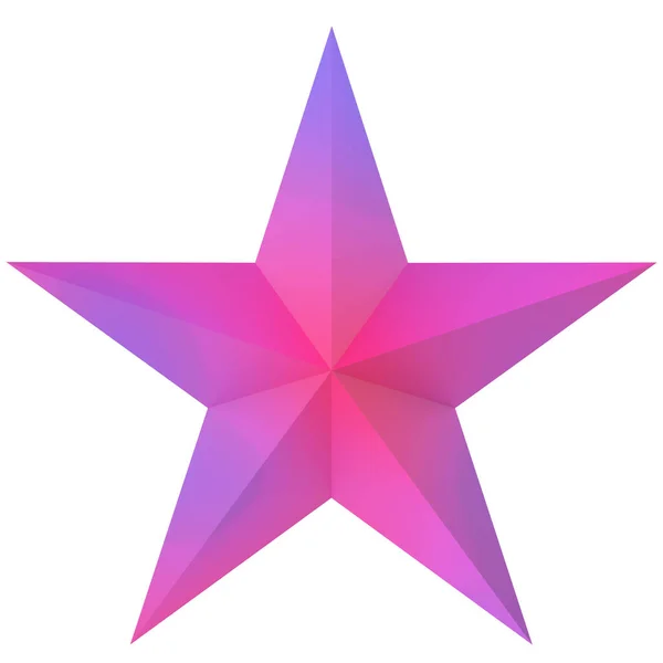 Estrella Ilustración Renderizado — Foto de Stock